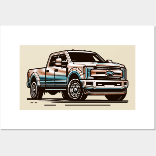 Ford F350 Posters and Art